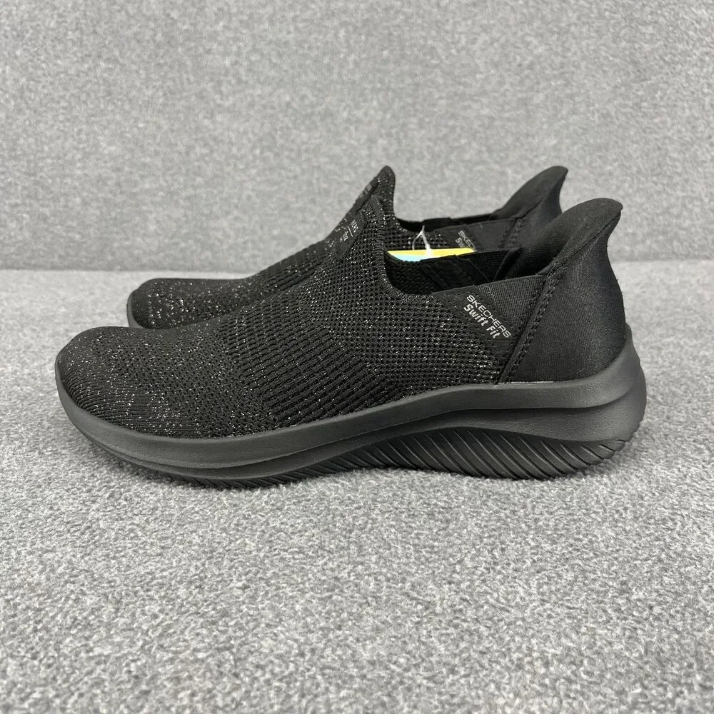 Skechers Slip-ins Martha Stewart Swift‎ stretch Fit Black Womens Size 6.5 Shoes